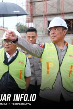 Wakapolri Tinjau Pembangunan SMA Kemala Taruna Bhayangkara, Progres Capai 43 Persen