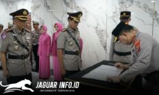 Kapolda Irjen Roycke Langie Pimpin Sertijab Dirlantas Polda Sulut