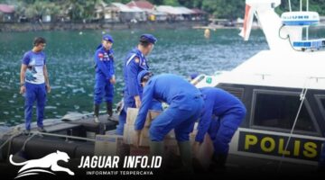 Gunakan Kapal Polairud KPC XV-2015, Polda Sulut Kirimkan Bantuan Logistik ke Sitaro 