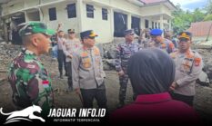 Kapolda Sulut Irjen Roycke Langie Kembali Sambangi Lokasi Bencana di Siau, Salurkan Bantuan Kemanusiaan