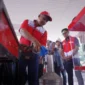 Plt Kadis ESDM Sulsel dan tim Pertamina saat melakukan uji tera dispenser di SPBU Racing Makassar guna memastikan akurasi takaran jelang Ramadan. (Foto Pertamina)