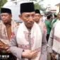 Kapolri Jenderal Listyo Sigit Prabowo memberikan keterangan kepada awak media mengenai instruksi hukuman berat bagi oknum Brimob di Maluku, saat kunjungannya di Majalengka, Jawa Barat, Senin (23/2/2026). Foto : Humas Polri