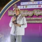 Analis Yunior/Asisten Manajer Fungsi Pelaksana Pengembangan UMKM KPw BI Sulut, Heriyanto, saat memberikan sambutan mewakili Kepala BI Sulut Joko Supratikto terkait penguatan ekonomi syariah pada penutupan Wisata Kuliner Ramadhan 2026 di Megamas Manado. Foto Istimewa
