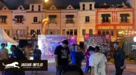 Keseruan pengunjung dan komunitas saat menghadiri Honda Community Hub x Circle Sync Fest di Marina Plaza Manado. Foto : DAW