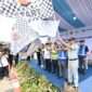 Direktur Utama PT Jasa Raharja Muhammad Awaluddin saat menghadiri Flag Off One Way Nasional Lebaran 2026 di Gerbang Tol Cikampek Utama, Rabu (18/3). (Foto: Dok. Jasa Raharja)