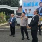 Kapolda Sulut Irjen Pol Roycke Langie dan Komisaris PT Angkasa Pura Indonesia Elly Lasut saat tinjau VVIP Bandara Sam Ratulangi Manado.