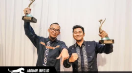 Perwakilan Pertamina Patra Niaga Regional Sulawesi saat menerima penghargaan PROPER Hijau 2026 di Jakarta.