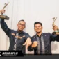 Perwakilan Pertamina Patra Niaga Regional Sulawesi saat menerima penghargaan PROPER Hijau 2026 di Jakarta.