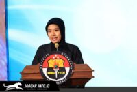 Pengamat sosial Universitas Indonesia, Devie Rahmawati, memberikan sambutan terkait evaluasi sistem keselamatan dan tingginya kepuasan publik mudik Lebaran 2026 dalam sebuah diskusi di Jakarta.
