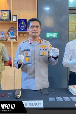 Polresta Manado Bongkar Jaringan Peredaran Sabu Lintas Provinsi, Dua Pengedar Ditangkap