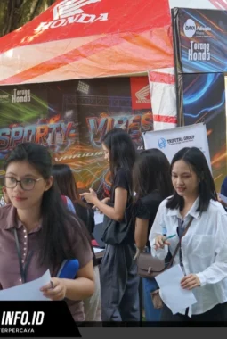 PT DAW Sukses Gelar Sporty Campus Exhibition Honda dan Bursa Kerja di Universitas Klabat