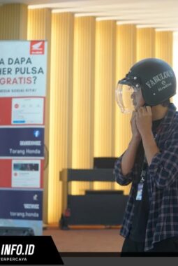 Bangun Budaya Cari Aman, Edukasi Safety Riding Honda Sapa Mahasiswa Unklab