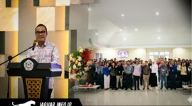 Perpustakaan Wale Sitaro BI Sulut menggelar Bedah Buku MANGUNI Vol. 5 untuk memperkuat literasi generasi muda pada peringatan World Book Day 2026.