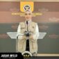 Juru Bicara Kemenhaj, Maria Assegaff, saat memberikan keterangan pers terkait perkembangan operasional haji 2026 di Jakarta.