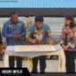 Kementerian ATR/BPN, KPK, dan Pemda Sulut saat menandatangani komitmen bersama transformasi pelayanan pertanahan di Wisma Negara Sulut.