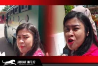 Bupati Sitaro Nonaktif Chyntia Kalangit saat tiba di kantor Kejati Sulut untuk menjalani pemeriksaan lanjutan terkait dugaan korupsi bantuan Gunung Ruang.