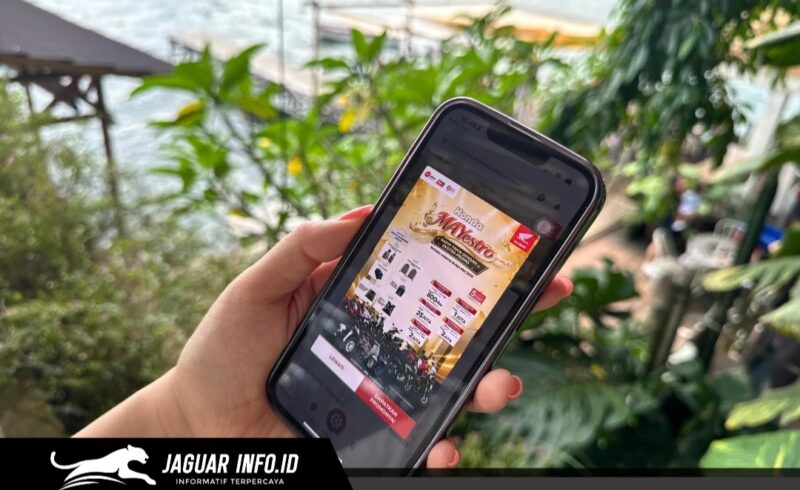 Tampilan antarmuka aplikasi Daya Auto yang memudahkan konsumen Honda dalam mengakses layanan servis dan suku cadang.