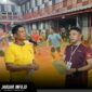 Kapolresta Manado membuka Turnamen Bulutangkis Polresta Manado 2026 di Naushad Badminton Hall untuk menyambut Hari Bhayangkara ke-80.