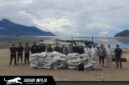 Polisi menyelidiki penemuan perahu bermuatan sianida di Kepulauan Sitaro setelah seorang ABK ditemukan tewas di tengah laut.