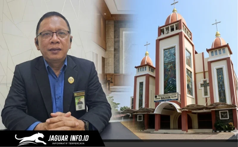 Ketua Panitia Lokal Hapsa PKB GMIM 2026, Pdt. Franky Rompas, S.Th., M.Pd., saat menyampaikan persiapan teknis pelaksanaan lomba di GMIM Galilea Teling Manado.