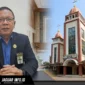 Ketua Panitia Lokal Hapsa PKB GMIM 2026, Pdt. Franky Rompas, S.Th., M.Pd., saat menyampaikan persiapan teknis pelaksanaan lomba di GMIM Galilea Teling Manado.