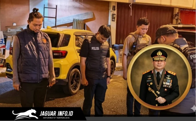 Aparat Kepolisian saat menggelar patroli malam di wilayah Manado demi menjaga situasi kamtibmas yang kondusif.