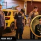 Aparat Kepolisian saat menggelar patroli malam di wilayah Manado demi menjaga situasi kamtibmas yang kondusif.