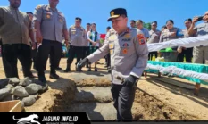 Kapolda Sulut Pimpin Peletakan Batu Pertama Pembangunan Satpas Polres Minahasa Selatan