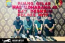 Barang bukti senjata api rakitan hasil sitaan Satreskrim Polres Minahasa Tenggara dari empat pria yang diamankan.