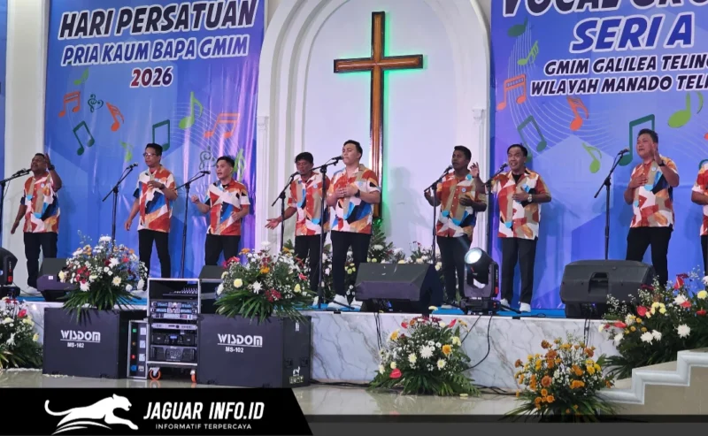 Pelaksanaan Hapsa PKB Sinode GMIM di Jemaat GMIM Galilea Teling berjalan aman dan penuh sukacita, menghadirkan lomba Vocal Group serta Bola Voli bagi kaum bapa