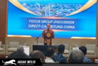 Kepala Perwakilan Bank Indonesia Sulawesi Utara, Joko Supratikto, saat membuka kegiatan FGD Direct Call Bitung–China di Manado, Jumat (05/06/26).