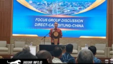 Kepala Perwakilan Bank Indonesia Sulawesi Utara, Joko Supratikto, saat membuka kegiatan FGD Direct Call Bitung–China di Manado, Jumat (05/06/26).