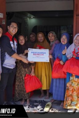 Pertamina Patra Niaga Regional Sulawesi Berbagi Kebahagiaan Iduladha Melalui Program Pertamina Berkah