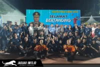 Panitia Lokal HAPSA P/KB GMIM 2026 Jemaat Galilea Teling bersama Kapolda Sulut, Irjen Pol DR Roycke Harry Langie, SIK., MH., usai gelaran sukses lomba bola voli dan vocal group.