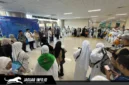 Wakil Gubernur Sulawesi Utara, Victor J. Mailangkay, saat menyambut kedatangan jamaah haji di Bandara Internasional Sam Ratulangi, Manado, 14/06/26.