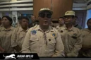 Ketua KTNA Sulut, Arly Dondokambey, memberikan keterangan pers terkait persiapan keberangkatan 1.700 kontingen menuju Penas Petani Nelayan ke-17 di Gorontalo, Rabu (17/06/26).