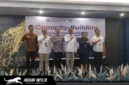 Kepala Perwakilan Bank Indonesia Sulut Joko Supratikto bersama Kepala DPMPTSP Sulut Hermina Syaloom Korompis saat menghadiri kegiatan Capacity Building di Sentra Hotel Minahasa Utara, 17/06/26.
