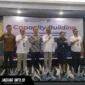Kepala Perwakilan Bank Indonesia Sulut Joko Supratikto bersama Kepala DPMPTSP Sulut Hermina Syaloom Korompis saat menghadiri kegiatan Capacity Building di Sentra Hotel Minahasa Utara, 17/06/26.