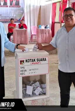 Jufri Mantak Menangkan Pilhut Desa Wineru 2026