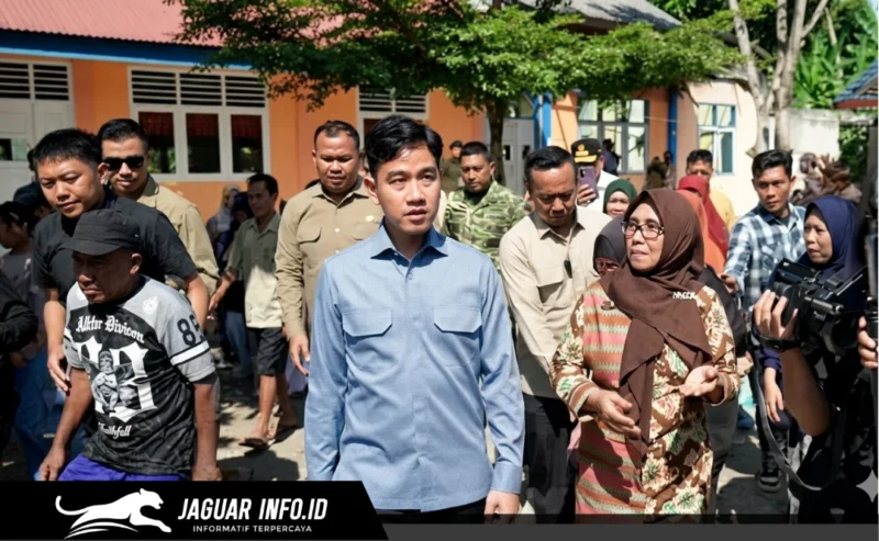 Wakil Presiden Gibran Rakabuming Raka saat kunjungan kerja di Kabupaten Asmat, Papua Selatan, Minggu (21/06/26).