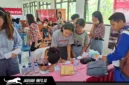 Suasana penyerahan bantuan pendidikan dari program CSR PT Daya Adicipta Wisesa kepada siswa-siswi berprestasi di SMK Negeri 1 Pusomaen pada 18/06/26.