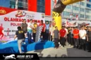 Kapolresta Manado Kombes Pol Irham Halid bersama unsur Forkopimda dan masyarakat mengikuti jalan sehat dalam rangka Hari Bhayangkara ke-80 di Lapangan Marina Plaza, 20/06/26.