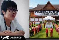 dr. Joulanda Mentang, MM, saat memberikan keterangan terkait keberatan hasil pemilihan Hukum Tua Desa Tolok Satu
