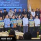 Asisten I Pemprov Sulut Denny Mangala bersama Ketua Umum DPP Ivendo Irvan Mahidin Sukanto, Sekjen DPP Ivendo Evan Saepul Rahman, serta jajaran pengurus DPD Ivendo Sulawesi Utara melakukan foto bersama usai pembukaan Musda II, Kamis (02/07/26).