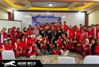 Kegiatan upskilling operator dan pengawas SPBU yang diselenggarakan oleh Pertamina Patra Niaga Regional Sulawesi dan Hiswana Migas Pare-Pare di Aula Pertemuan Lagota Cafe, Pare-Pare, pada 02/07/26.