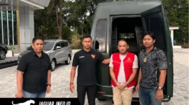 Tim Tabur Kejaksaan Tinggi Sulawesi Utara saat mengamankan terpidana kasus perlindungan anak di Minahasa Utara, 05/07/26.