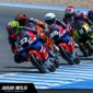 M. Kiandra Ramadhipa saat memacu motor NSF250RW pada ajang Moto3 Junior World Championship di Circuito de Jerez – Ángel Nieto, Spanyol (Foto: Dokumentasi AHM).