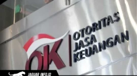 Gedung kantor Otoritas Jasa Keuangan (OJK) di Jakarta yang memantau dinamika pasar keuangan nasional.