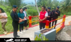Sat Brimob Polda Sulut Resmikan Jembatan Bhayangkara Merah Putih di Minahasa Utara