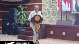 Kepala Kantor Perwakilan Bank Indonesia Sulawesi Utara secara umum memaparkan kondisi perekonomian dalam acara bincang media.